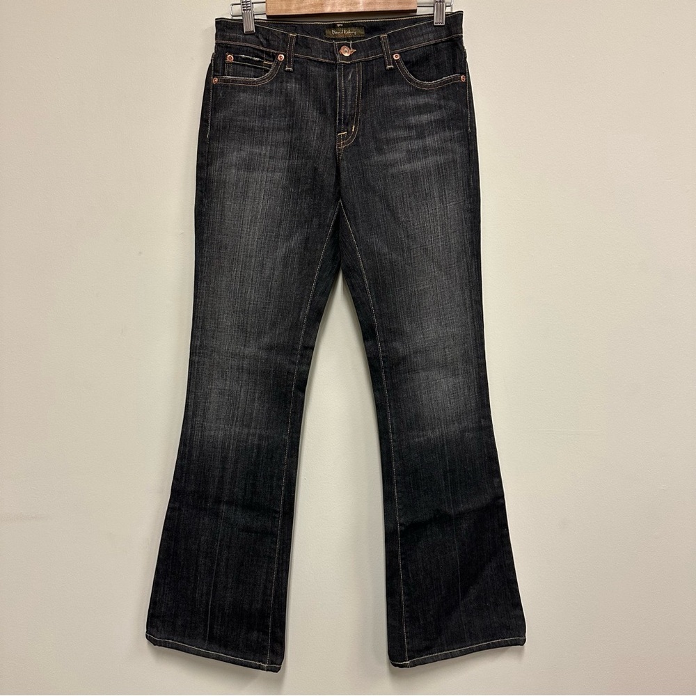 David Kahn Y2K Black Lower Rise Bootcut Jeans